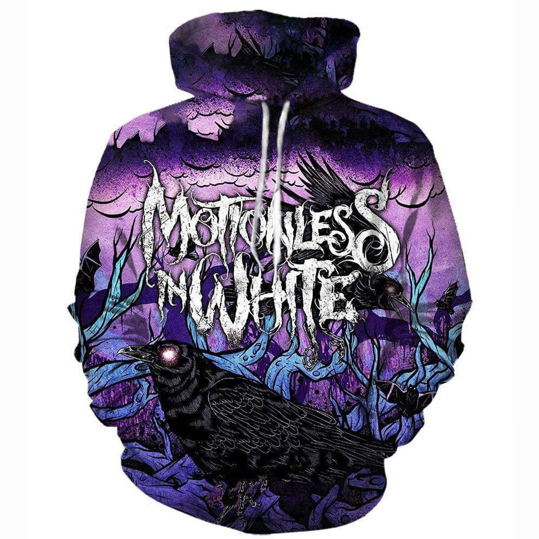 Motionless in White Hoodies - Pullover Black 3D Hoodie