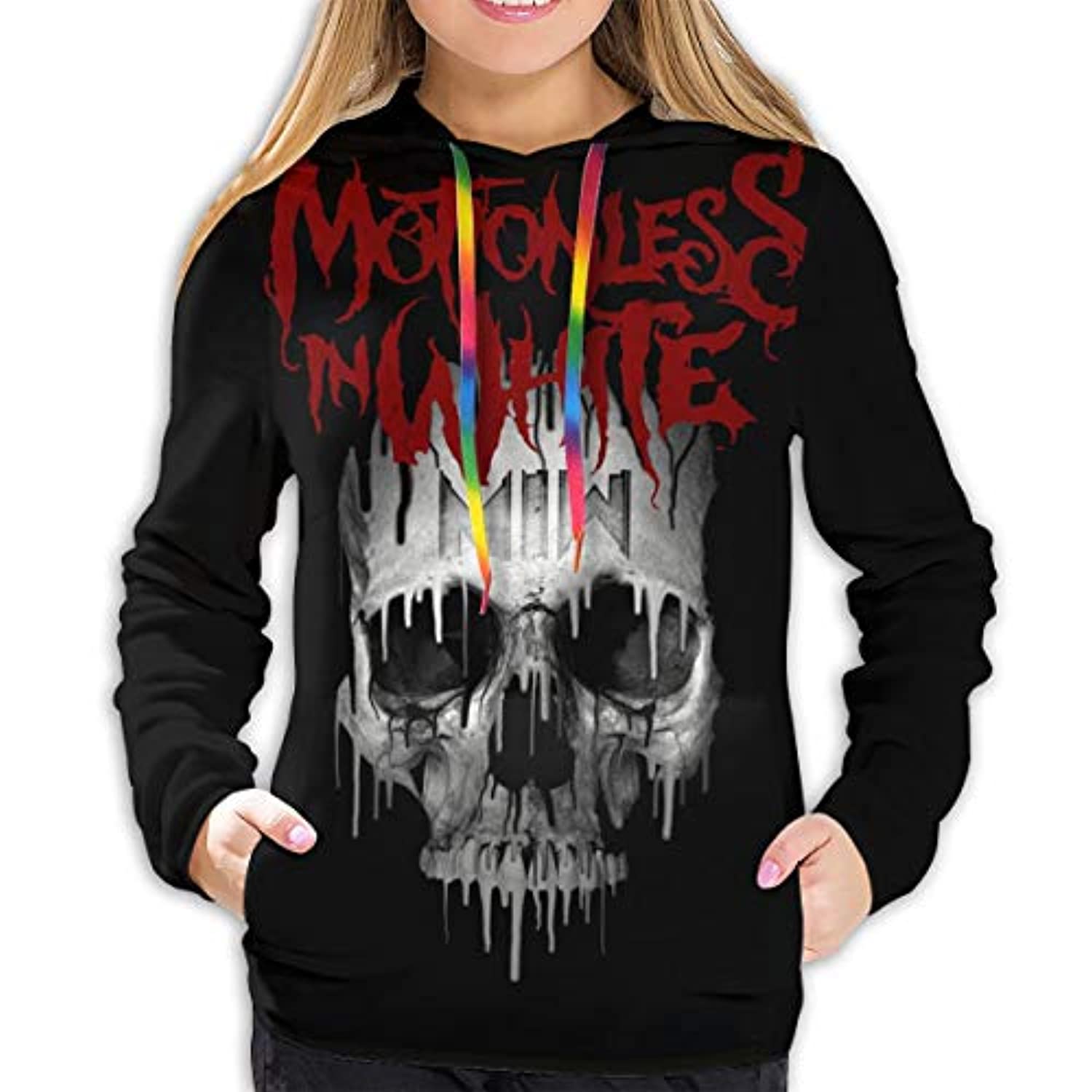 Motionless in White Womens Casual Hoodies - 3D Printed Hooded Pullover 3D Hoodie