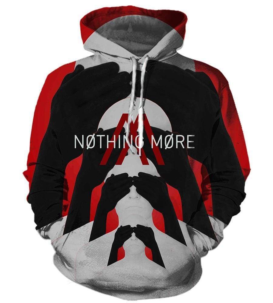 Nothing More Hoodies - Pullover Black 3D Hoodie