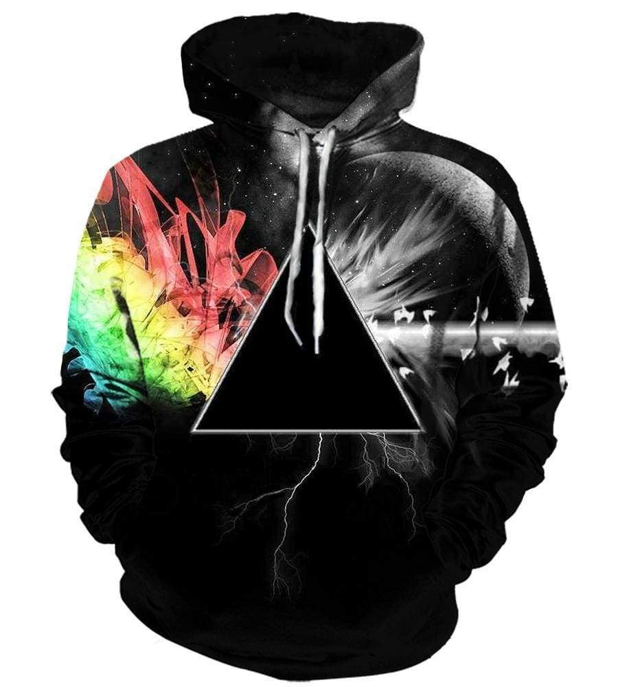 Pink Floyd Hoodies - Pullover Black 3D Hoodie