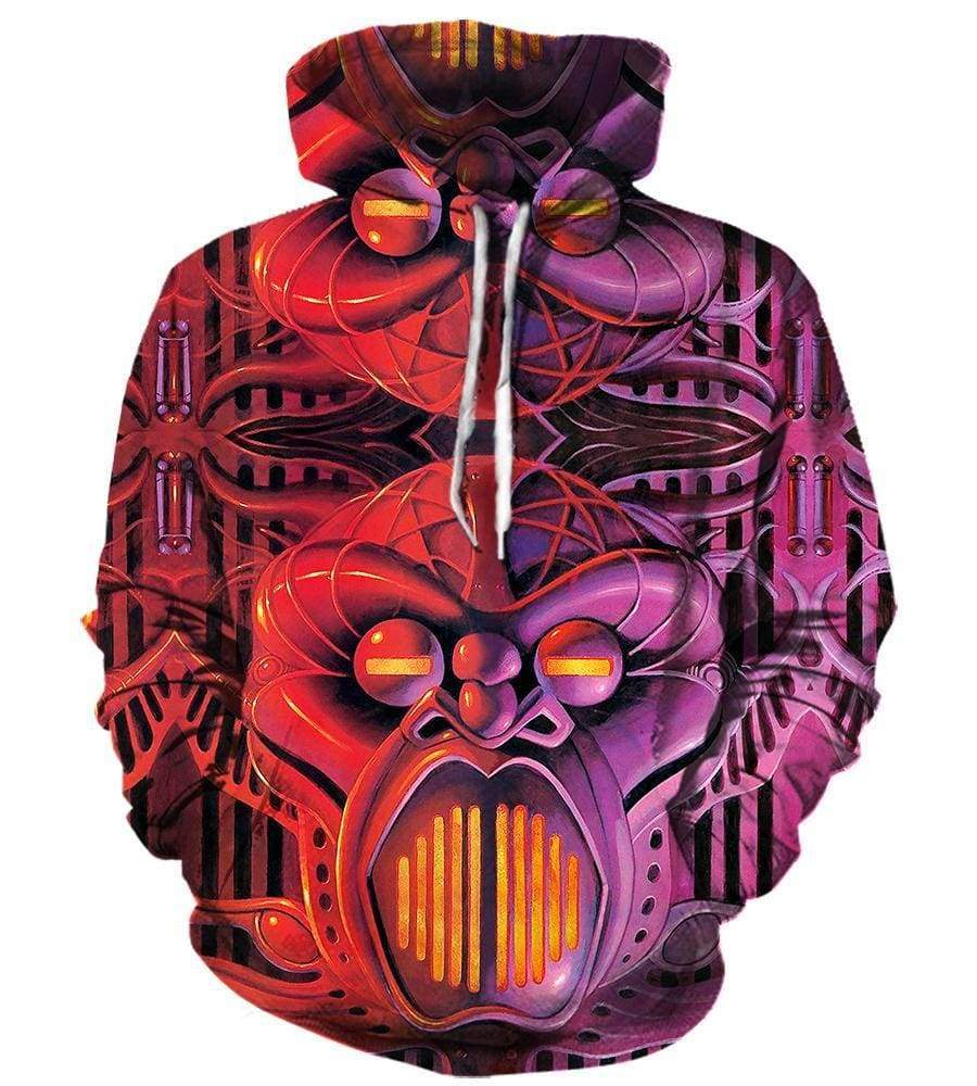 Possessed Hoodies - Pullover Red 3D Hoodie