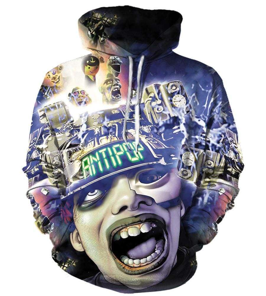 Primus Hoodie - Pullover Black 3D Hoodie