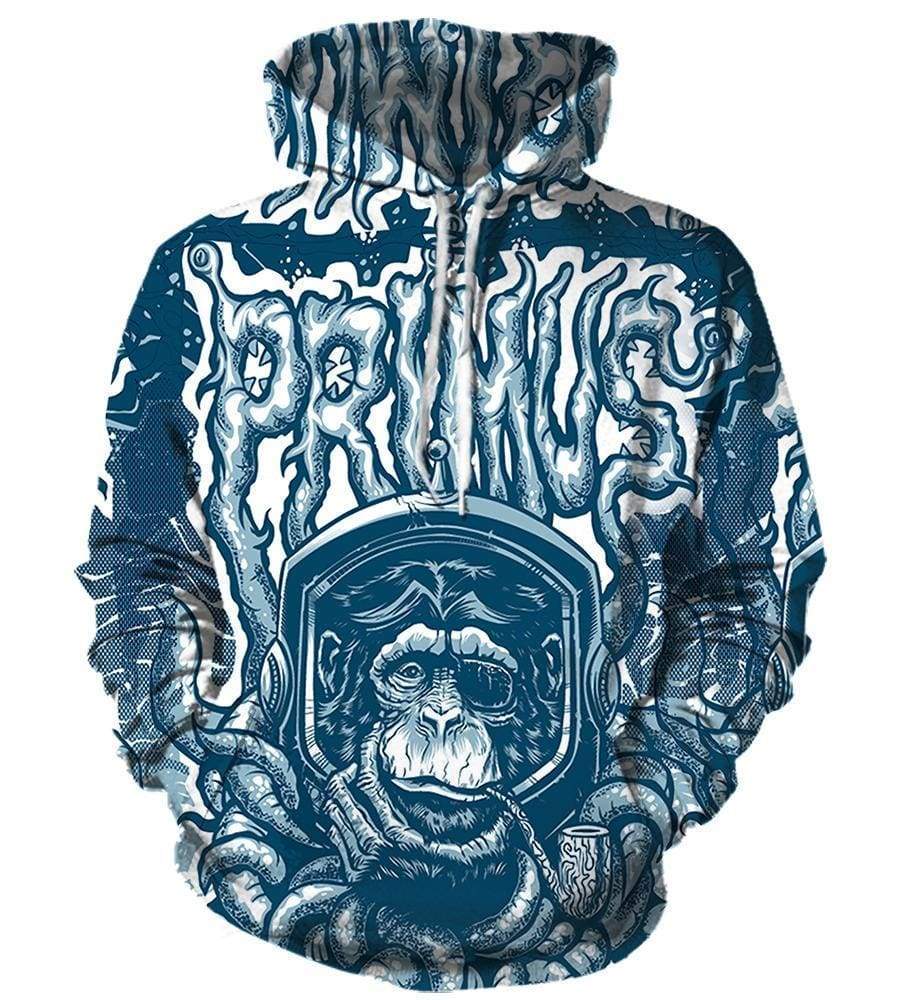 Primus Hoodies - Pullover Blue 3D Hoodie