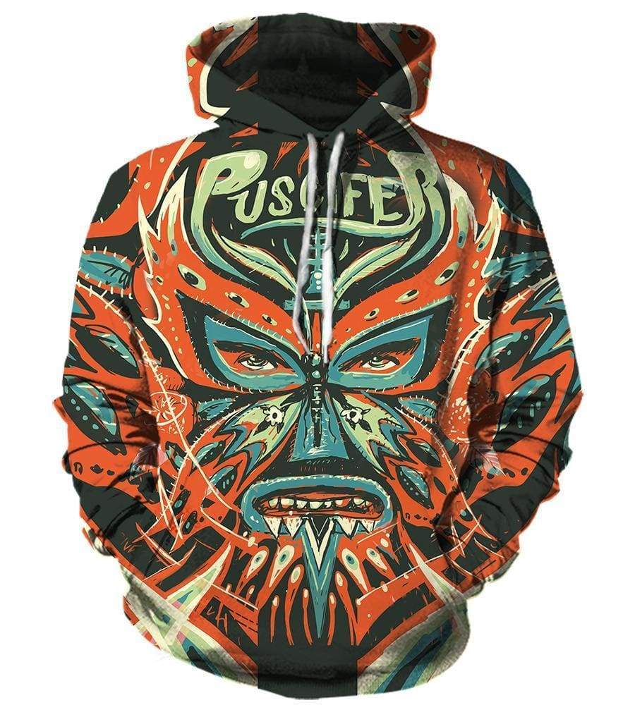 Puscifer Hoodies - Pullover Orange 3D Hoodie