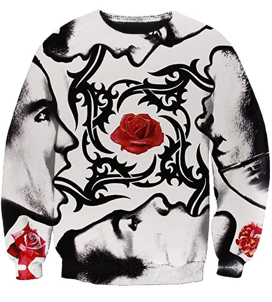 Red Hot Chili Peppers Hoodies - Pullover White 3D Hoodies