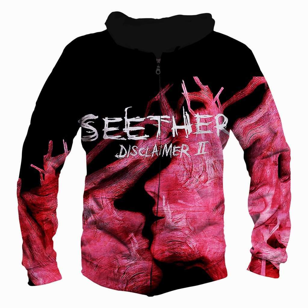 Seether Hoodies - Pullover Black 3D Hoodies