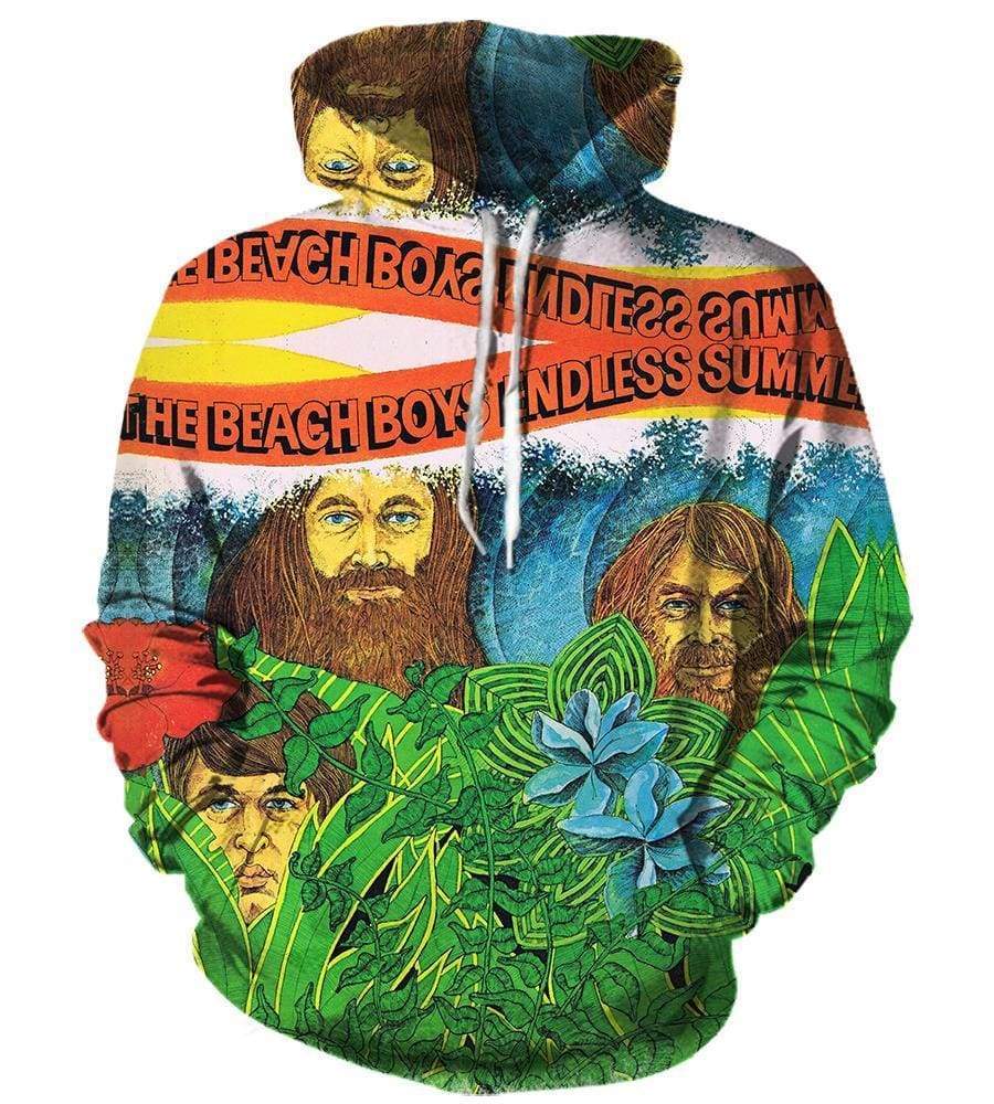 The Beach Boys Hoodies - Pullover Green 3D Hoodie