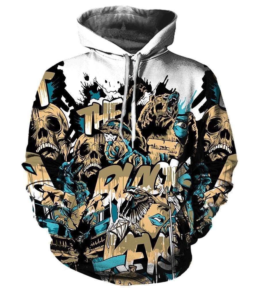 The Black keys Hoodies - Pullover Black 3D Hoodie