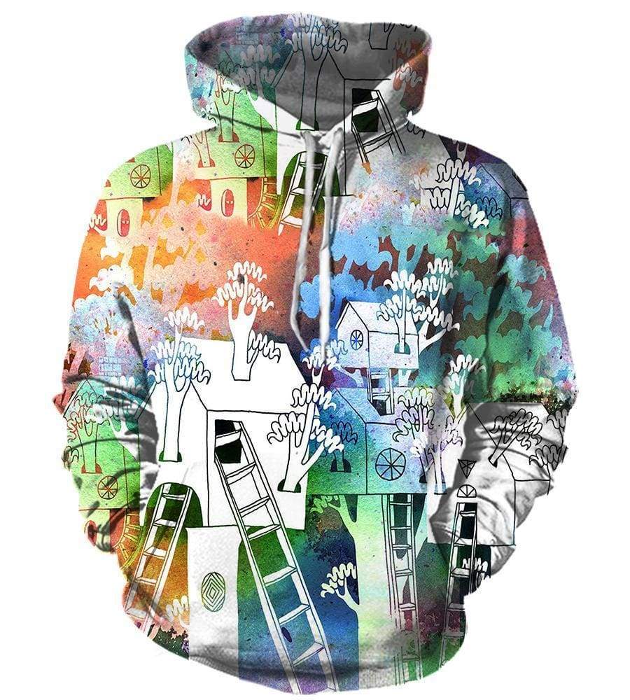 Wall The Moon Hoodies - Pullover Colorful 3D Hoodie