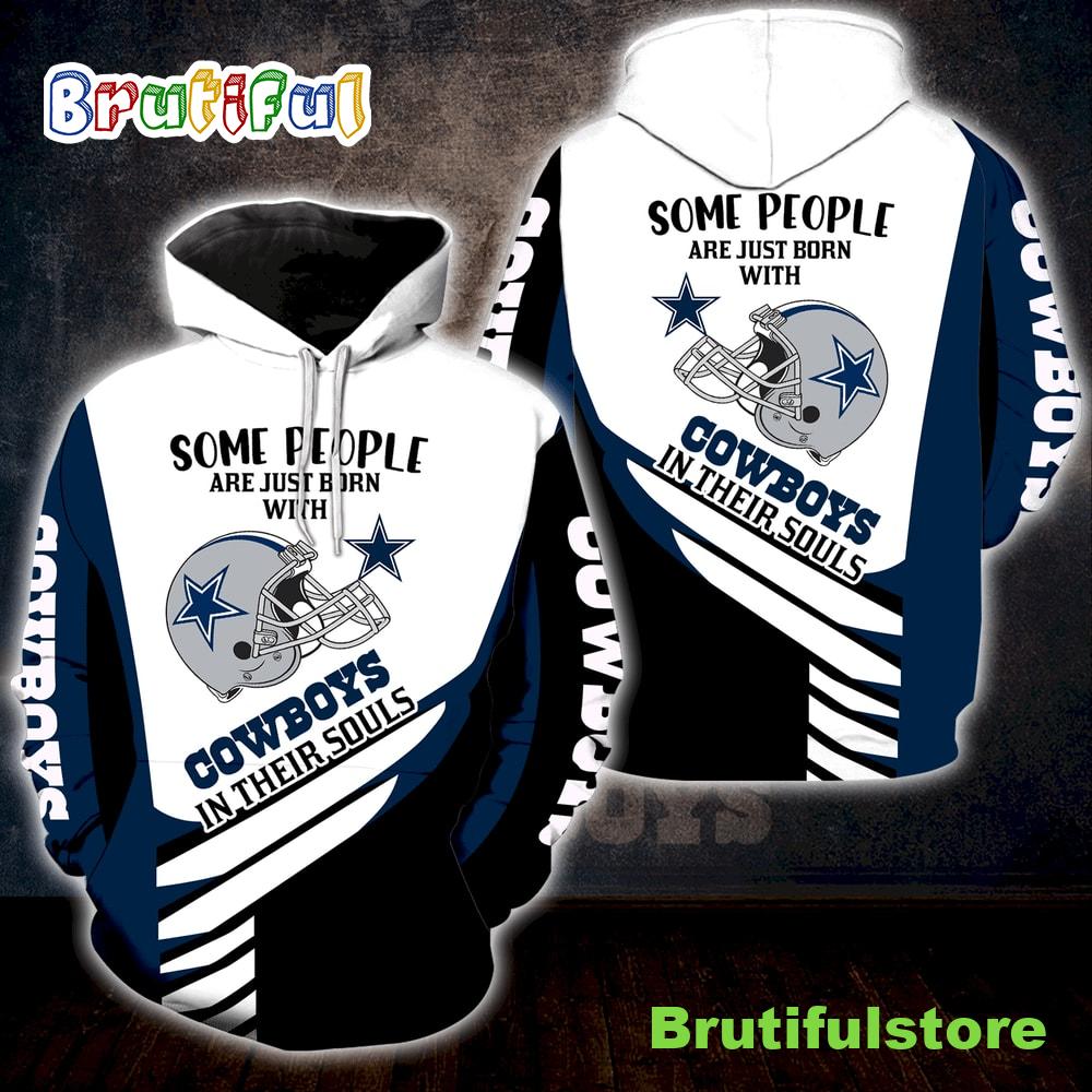 Dallas Cowboys Some People All Over Print Hoodie