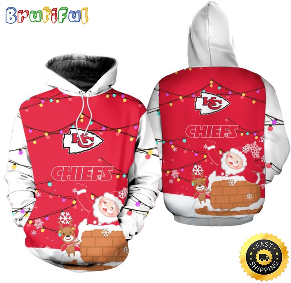 Kansas City Chiefs Christmas Pattern Snowman Football Christmas NFL All Over print Shirt