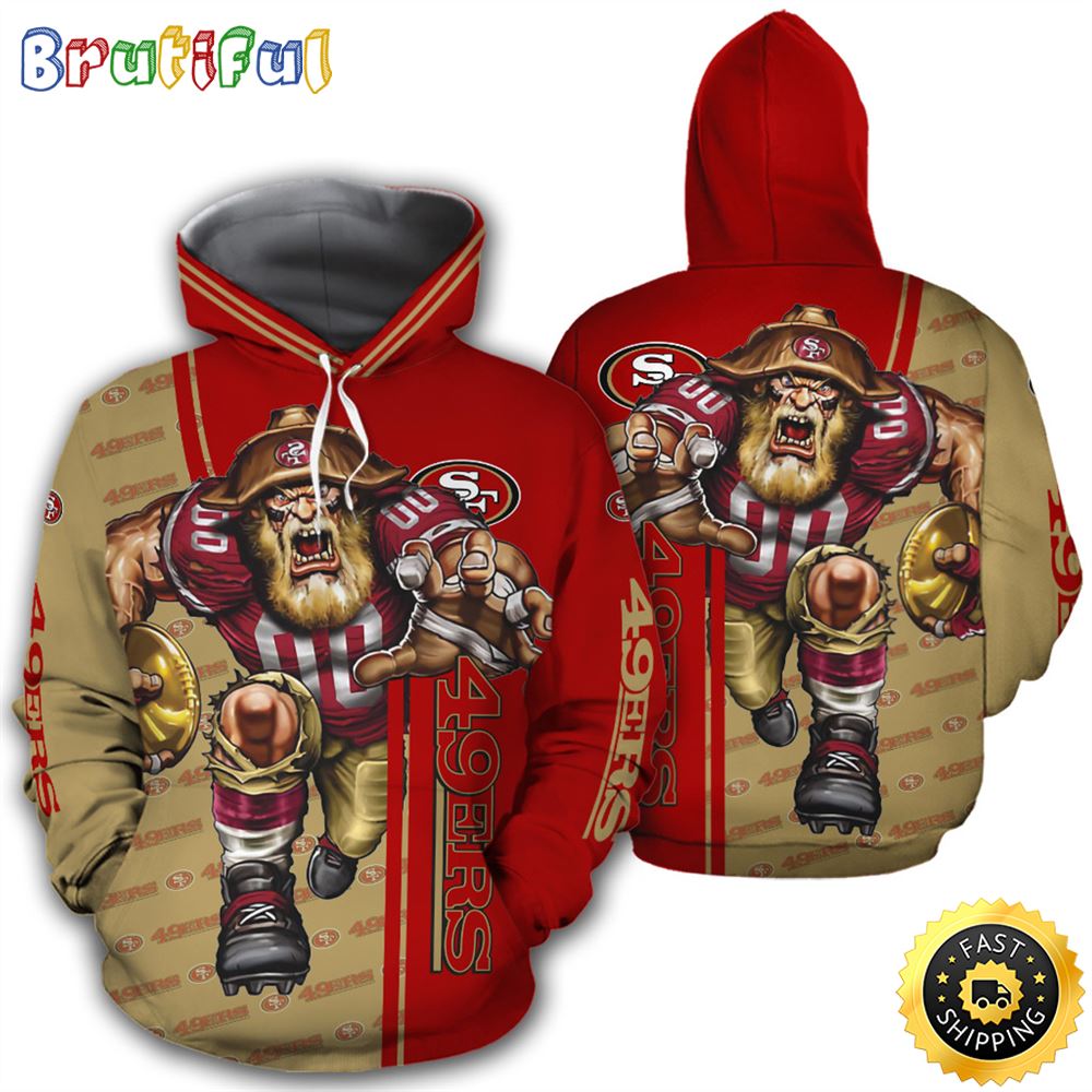 N.F.L.San Francisco 49ers Pullover Hoodies