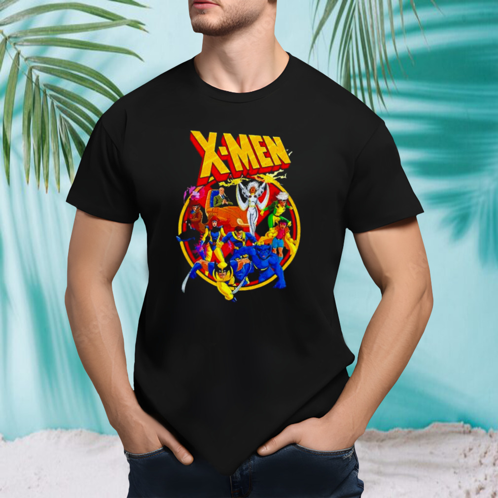 X-men comic cartoon shirt
