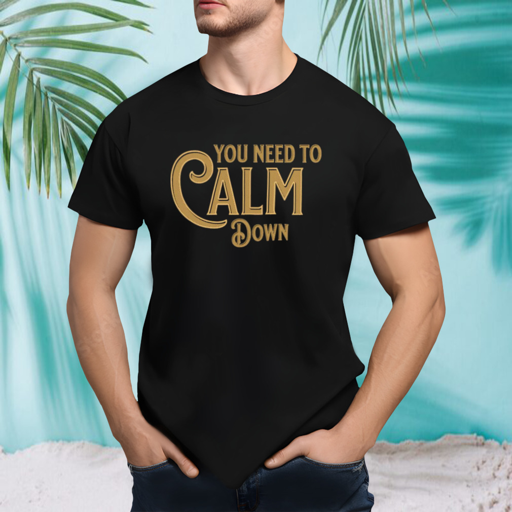 You Need To Calm Down Taylor Song shirt