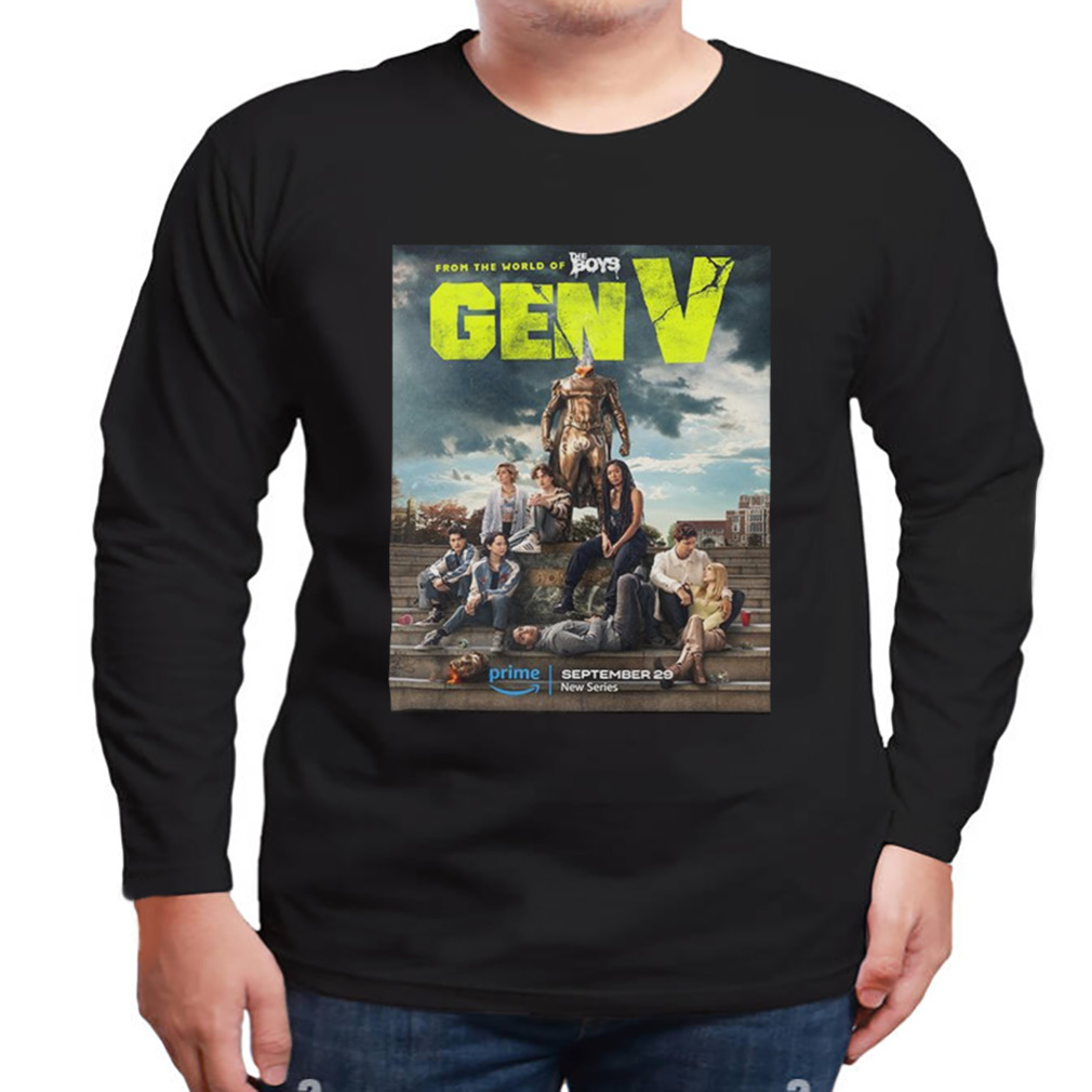 From The World Of The Boys New Poster For Gen V T-Shirt 3 Longsleeve tshirt