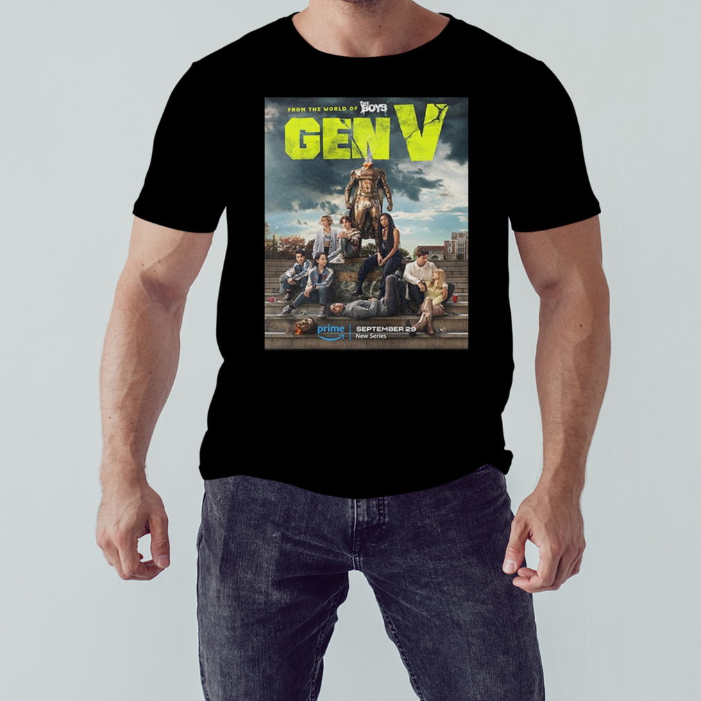 From The World Of The Boys New Poster For Gen V T-Shirt 1 Unisex tshirt