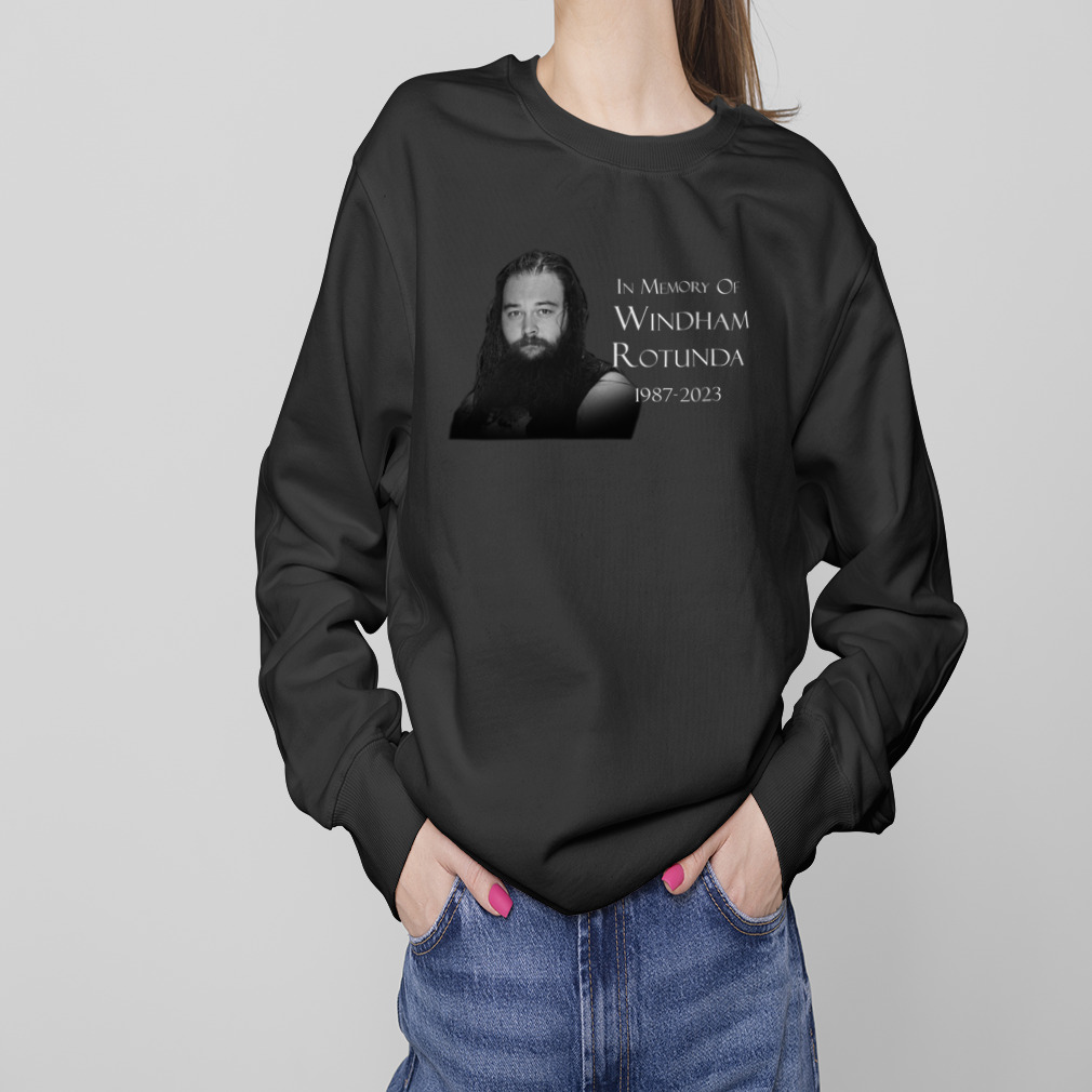 In Memory of Windham Rotunda RIP 1987-2023 T-Shirt 4 Sweaters