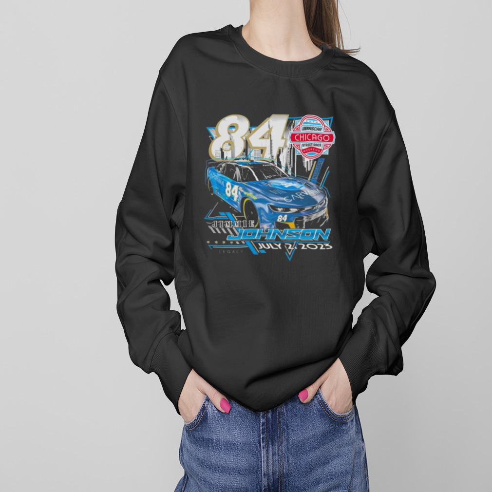 Jimmie Johnson #84 2023 Chicago Street Race Inaugural Event July 2 T Shirt 4 Sweaters