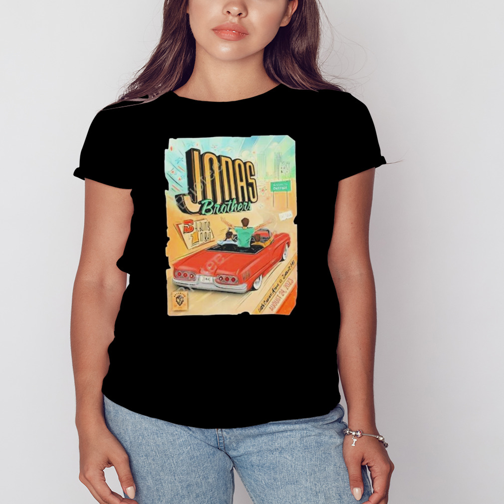 Jonas brother the tour detroit art design T-shirt 2 Women's tshirt