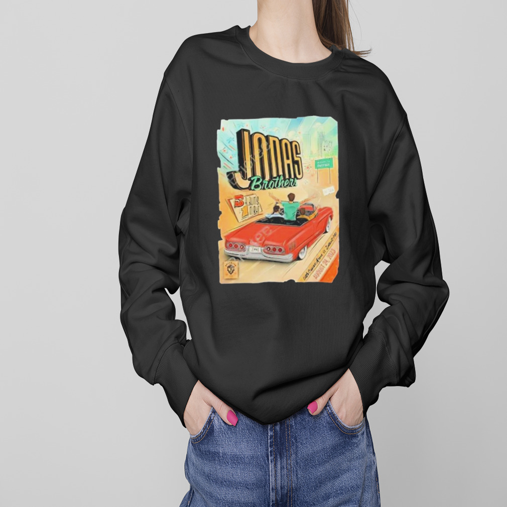 Jonas brother the tour detroit art design T-shirt 4 Sweaters