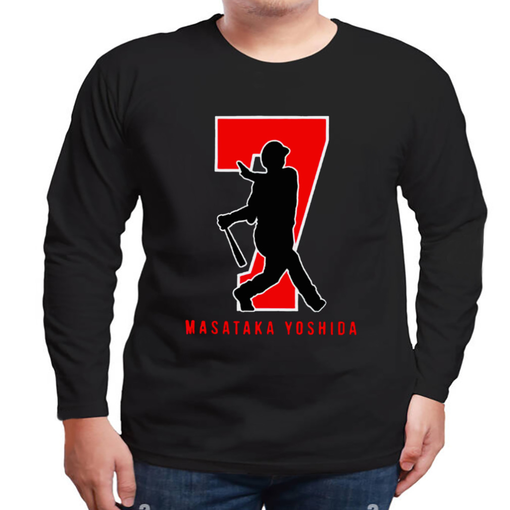 Masataka Yoshida 7 number silo shirt 3 Longsleeve tshirt
