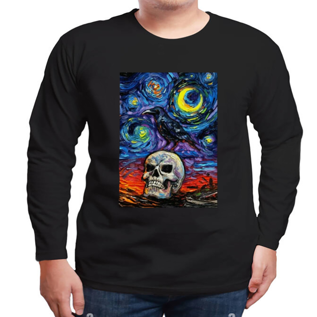 Nevermore Skull 2023 Shirt 3 Longsleeve tshirt
