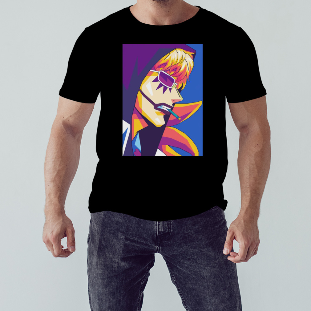 One Piece Pop Art Corazon shirt 1 Unisex tshirt