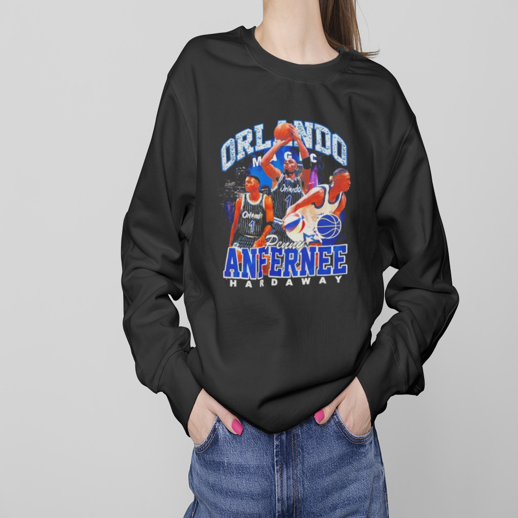 Penny Hardaway Orlando Magic Concert Player shirt 4 Sweaters