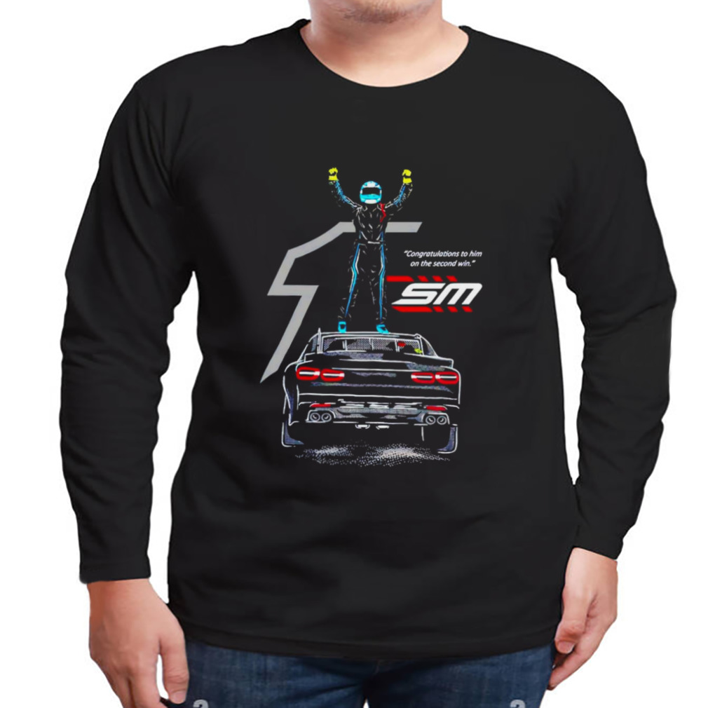 Sam mayer watkins glen win shirt 3 Longsleeve tshirt