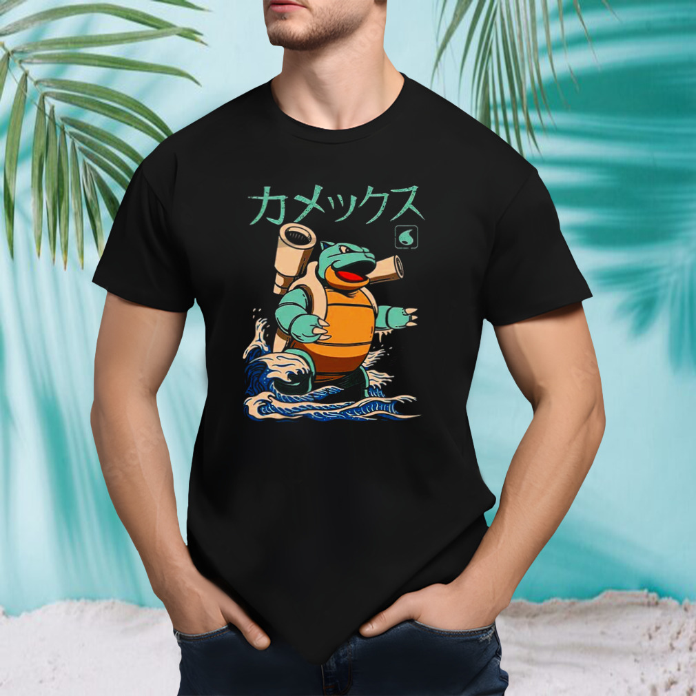 Anime Inspired Pokemon Shirt Blastoise shirt