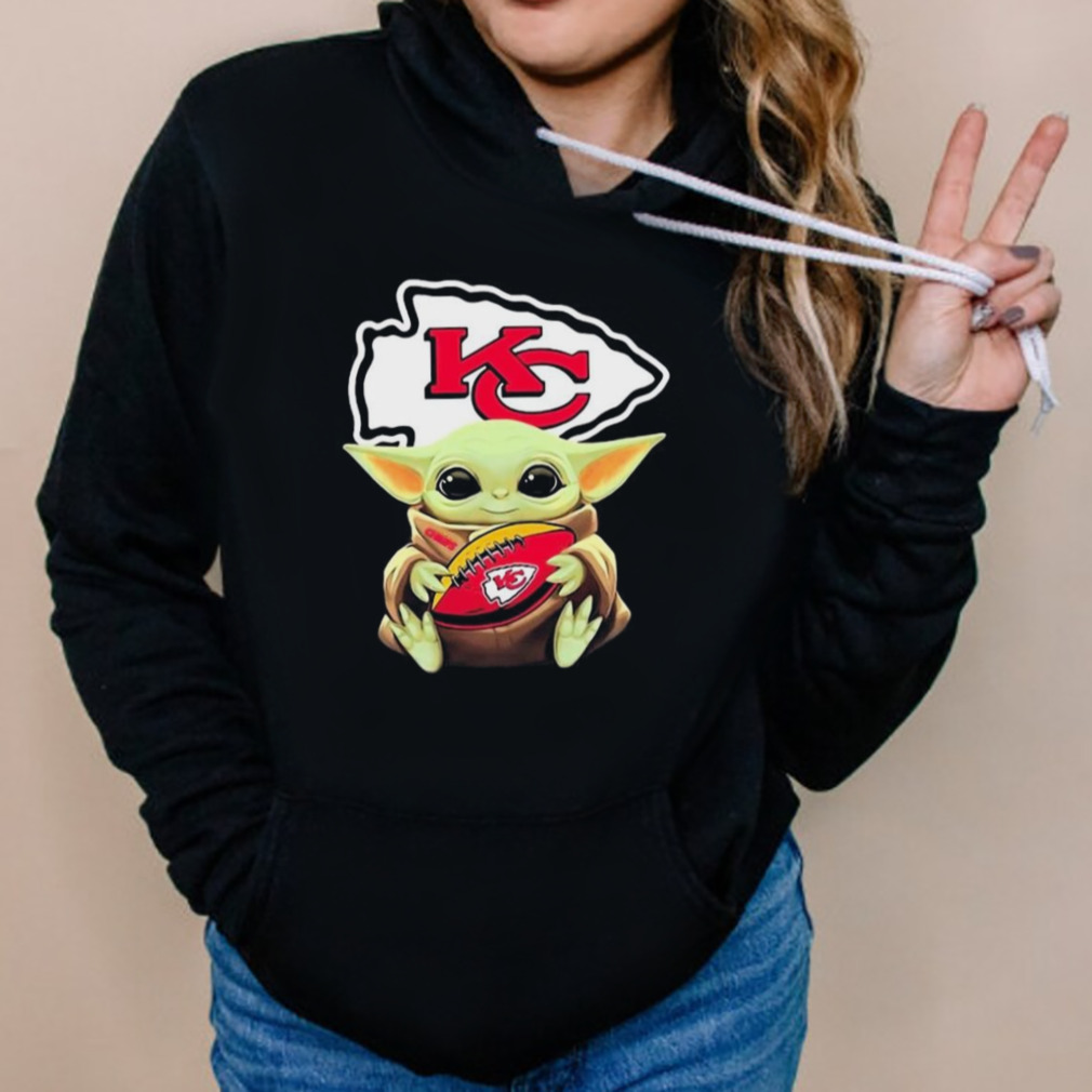 Star Wars Baby Yoda Hug Kansas City Chiefs Shirt, Sweater, Long Sleeved And  Hoodie