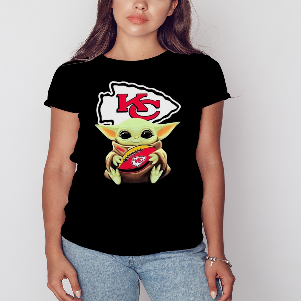 Star Wars Baby Yoda Hug Kansas City Chiefs Shirt, Sweater, Long Sleeved And  Hoodie