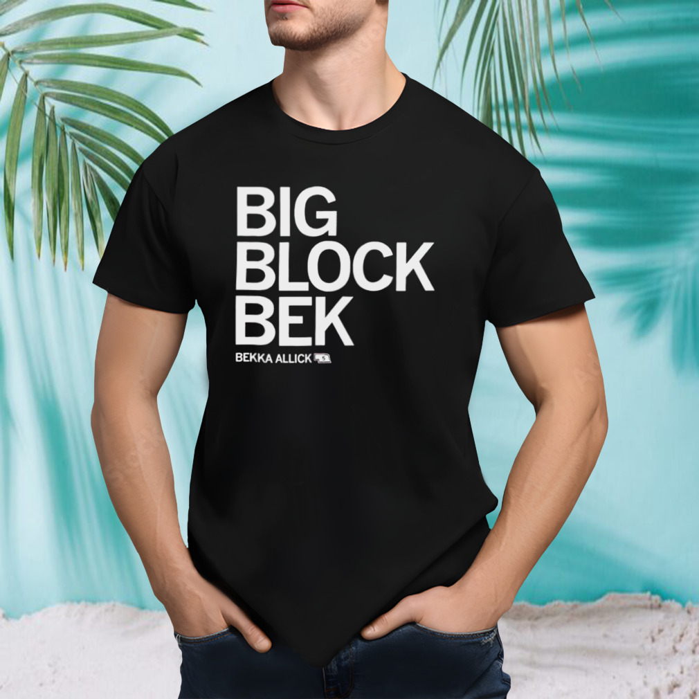 Big block bek Bekka Allick shirt