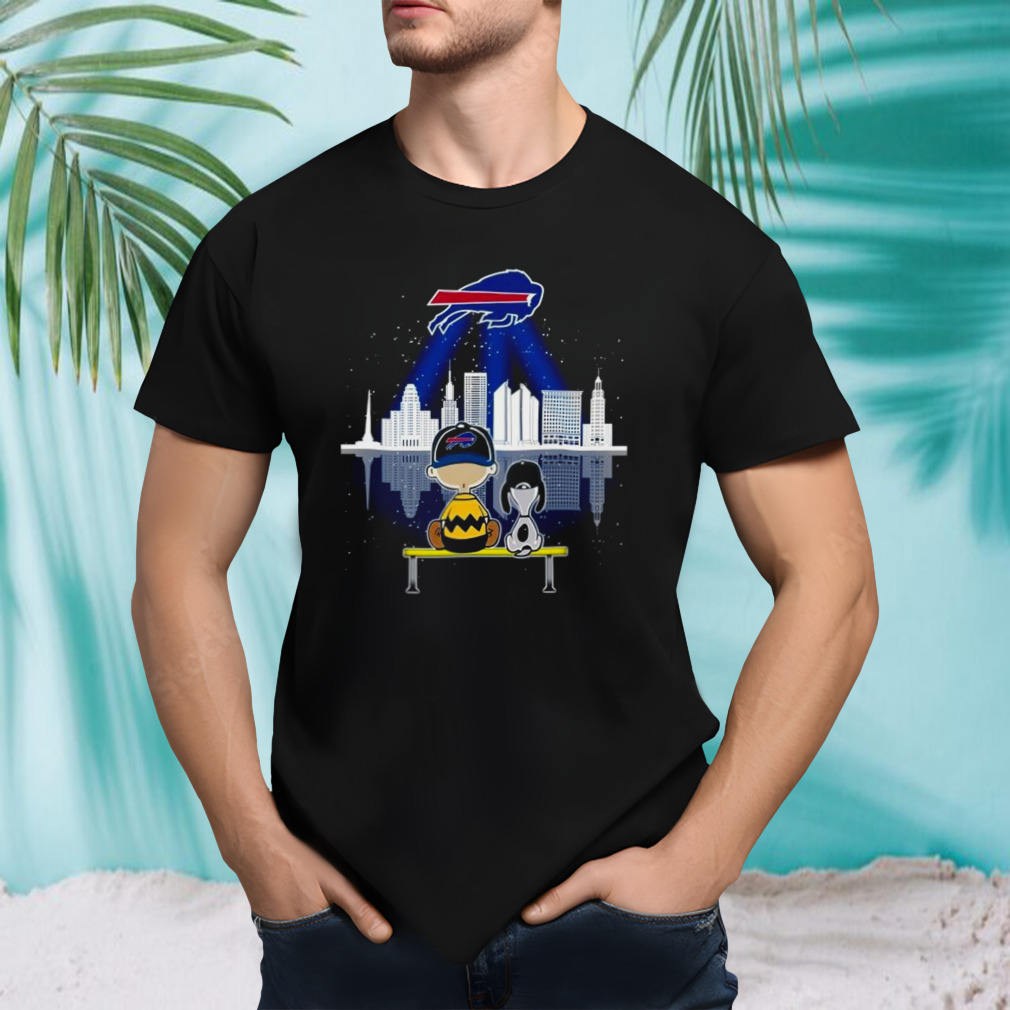 Buffalo City Snoopy And Charlie Brown Buffalo Bills 2023 T-Shirt