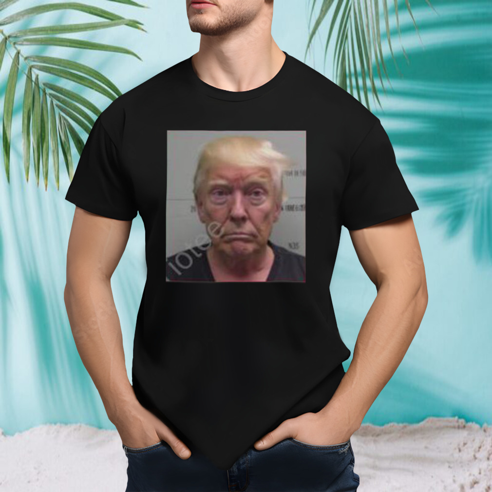 Donald Trump Mugshot Has Been Released By Fulton County Jail Shirt