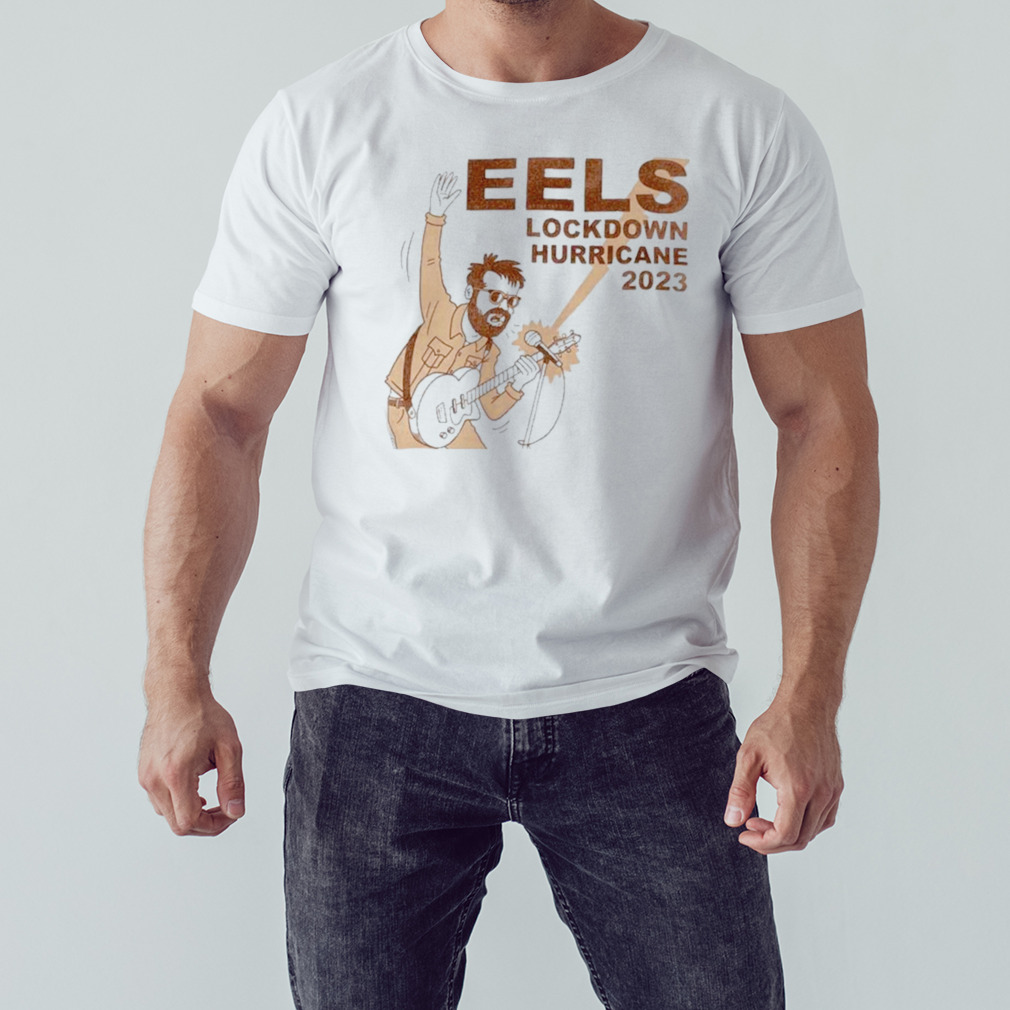 Eels Lockdown Hurricane Tour Natural 2023 T-shirt