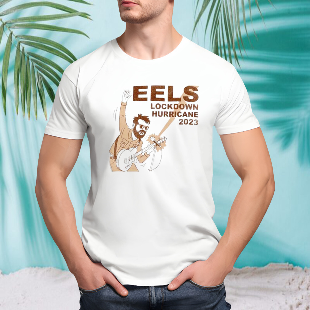 Eels Lockdown Hurricane Tour Natural 2023 T-shirt