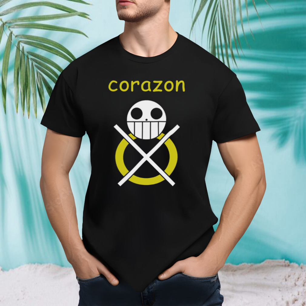 Funny Logo One Piece Corazon shirt