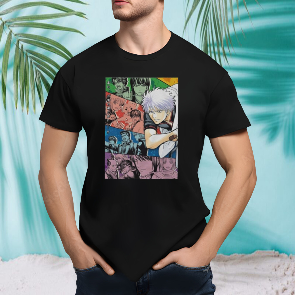 Gintama Characters Anime Heavy Blend Graphic shirt