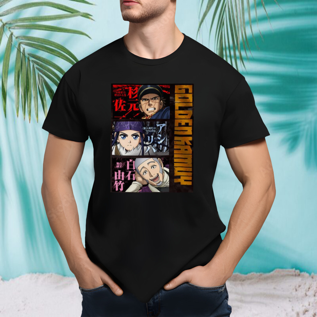Golden Kamuy Characters Anime Design shirt