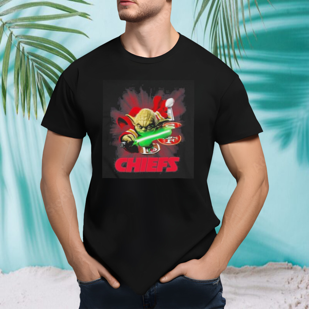 Kansas City Chiefs Baby Yoda Shirt