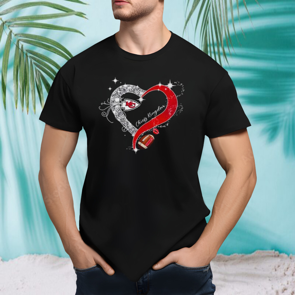 Kansas City Chiefs Kingdom Heart Diamond 2023 T-shirt