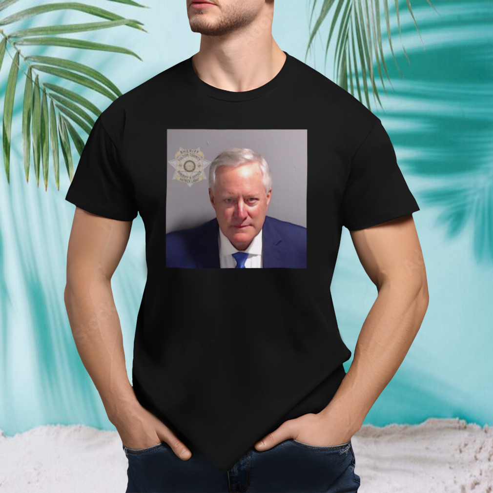 Mark Meadows Mugshot design T-shirt