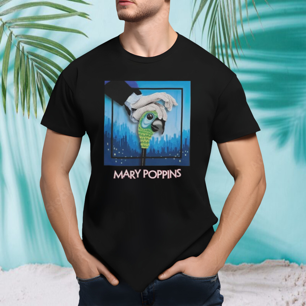 Mary Poppins Merchandise Parrot Logo T-Shirt