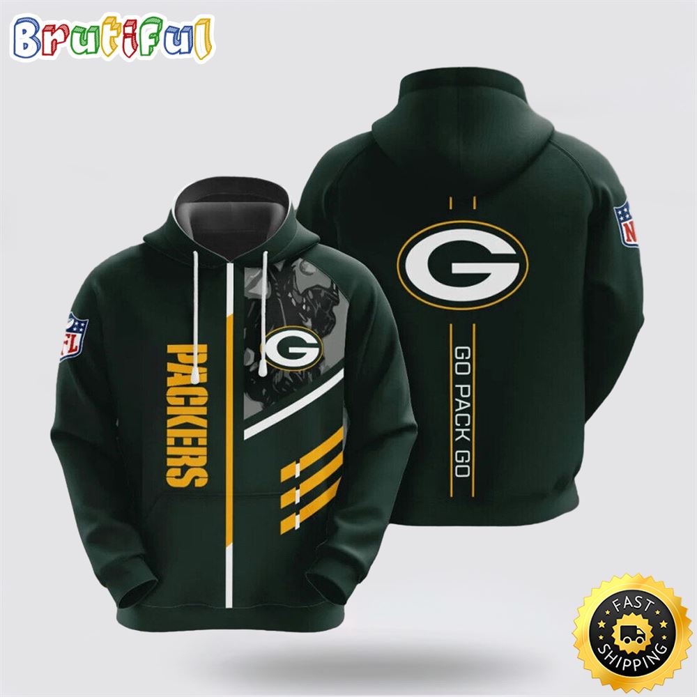 NFL Green Bay Packers 3D Hoodie All Over Print Shirts Stay Cozy And Stylish