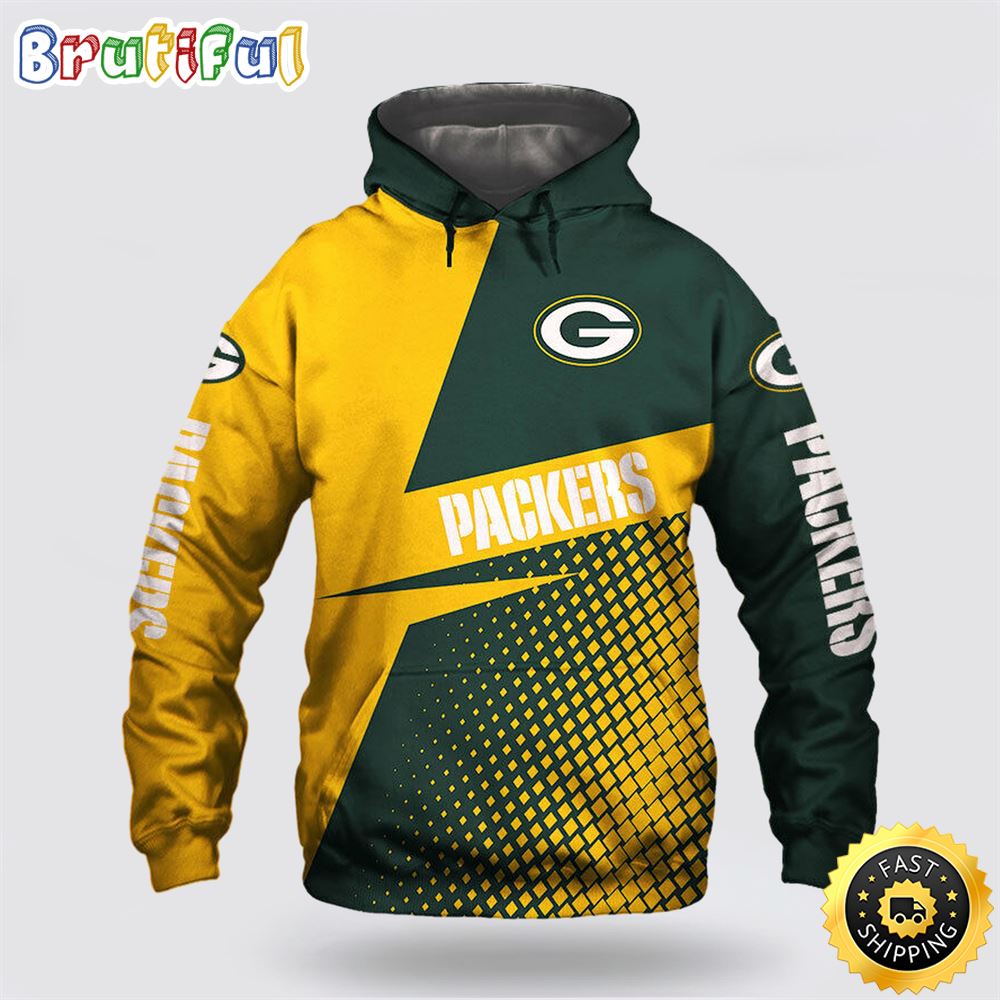 NFL Green Bay Packers 3D Hoodie All Over Print Shirts Unmatched Style And Comfort