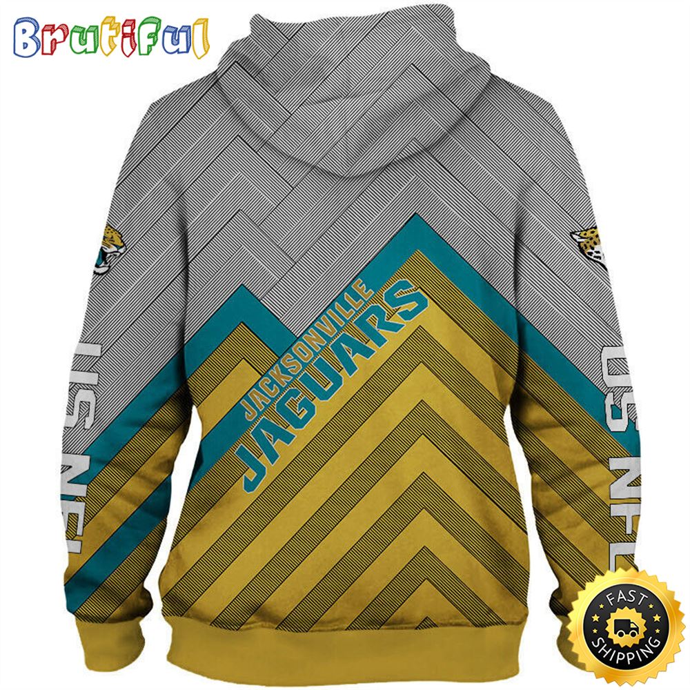 NFL Jacksonville Jaguars 3D Hoodie All Over Print Shirts All Over Print Shirts A Must Have For Football Fans