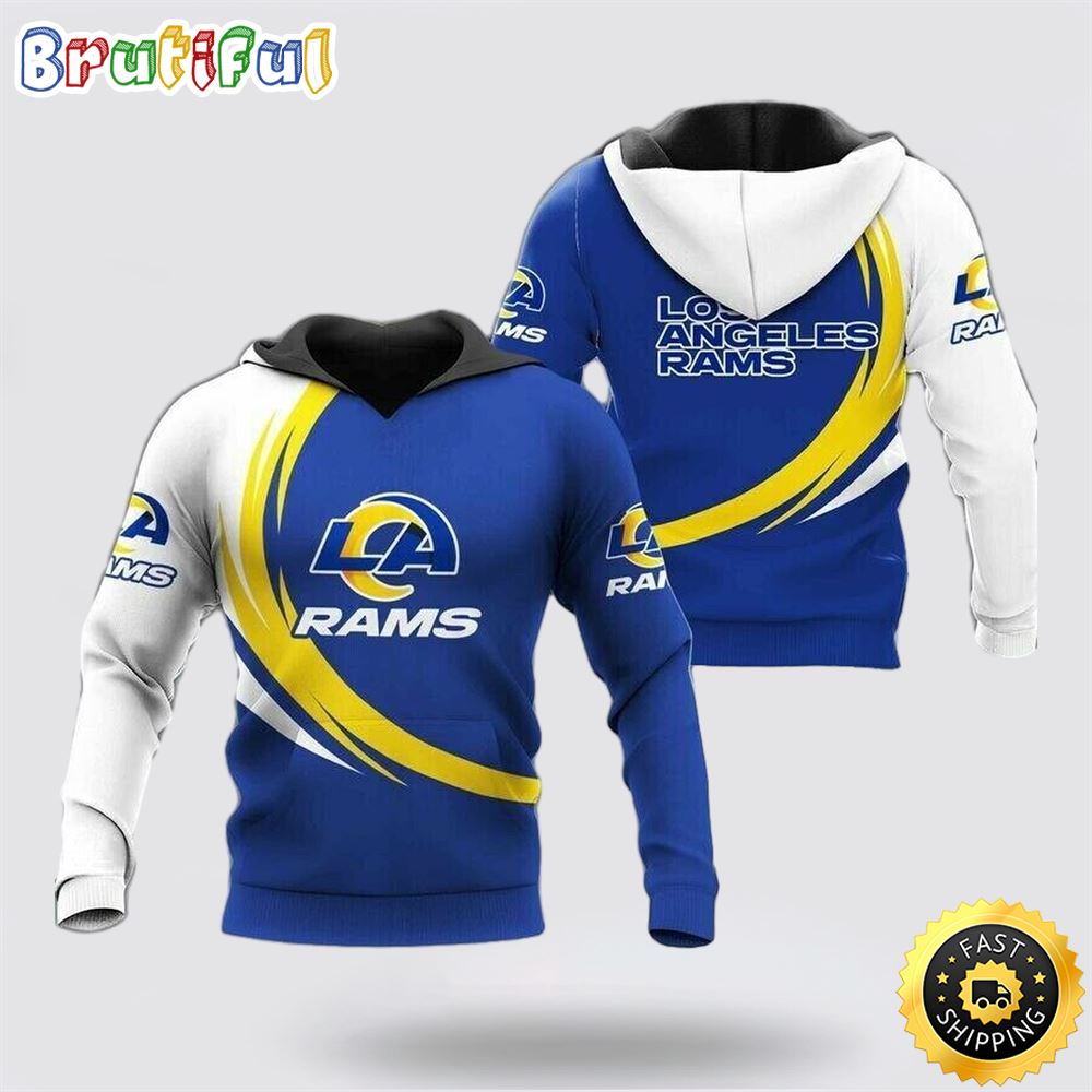 NFL Los Angeles Rams 3D Hoodie All Over Print Shirts Score Big With Fashion