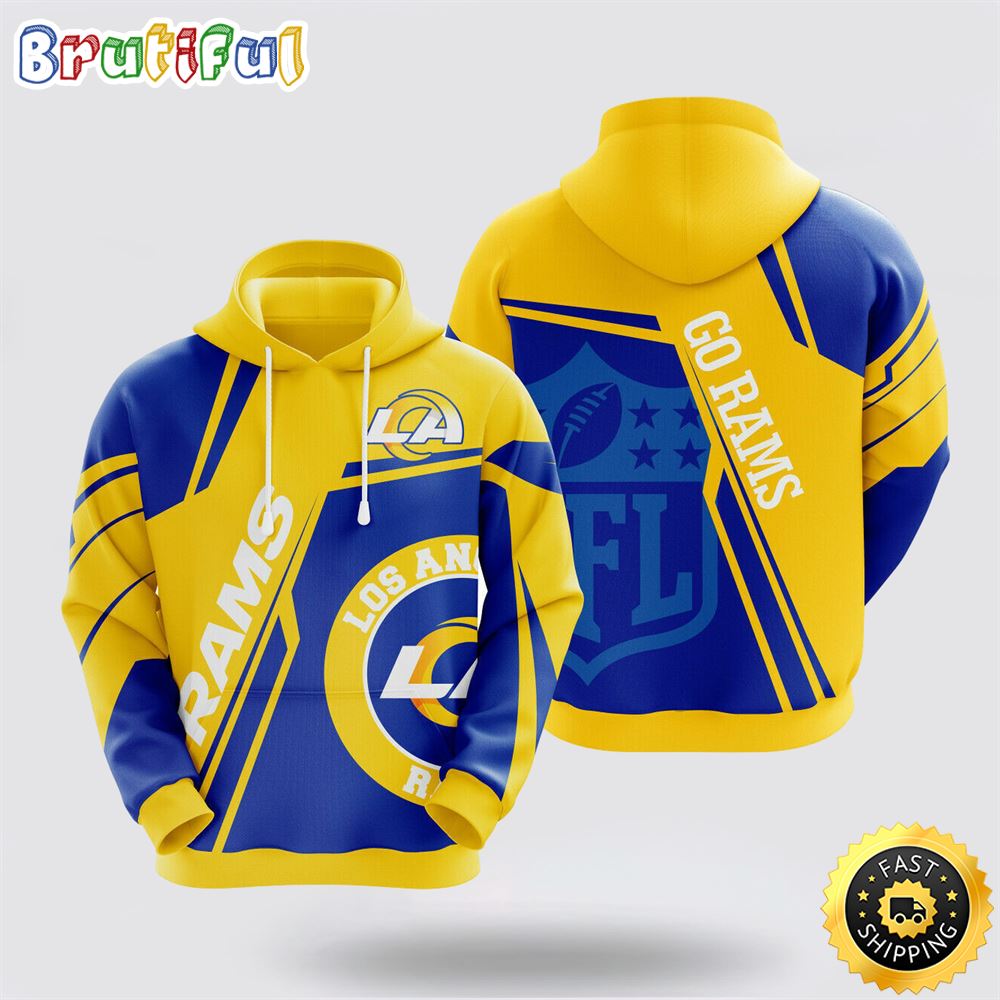 NFL Los Angeles Rams 3D Hoodie All Over Print Shirts Stand Out In The Crowd