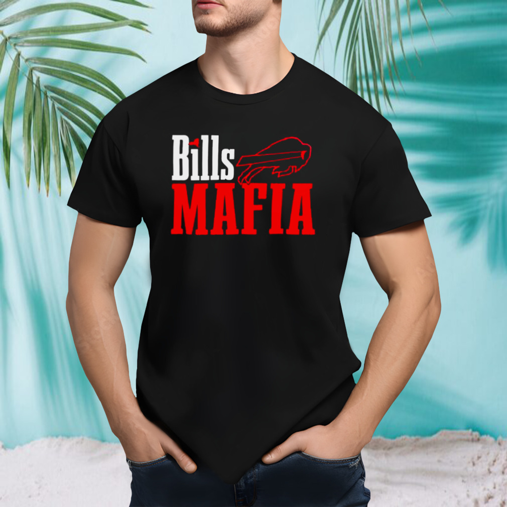 New Era Buffalo Bills Stacked Bills Mafia Wordmark T-Shirt
